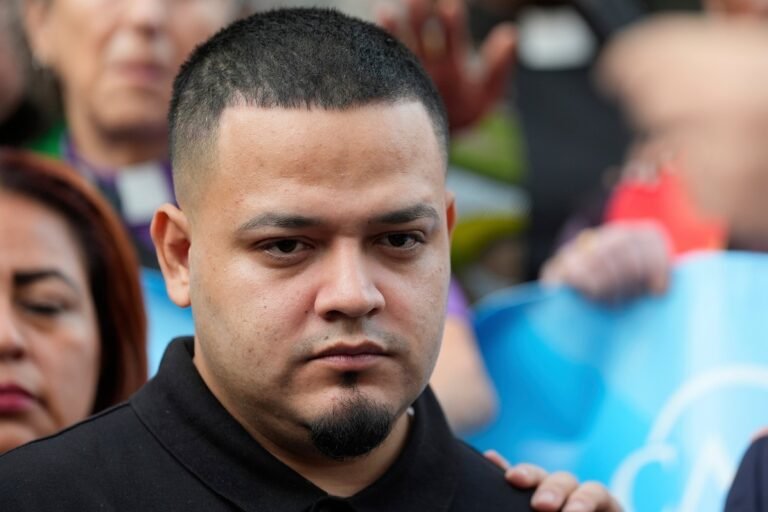 El caso se ha convertido en un imán para la oposición a las políticas de inmigración de Donald Trump desde que fue deportado en violación de un acuerdo de conciliación