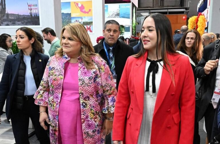 La gobernadora partió rumbo al país europeo el sábado y regresaría a la isla el miércoles