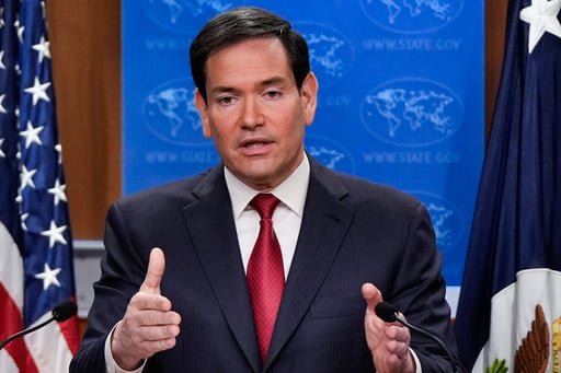 El secretario de Estado Marco Rubio defendió las políticas de Donald Trump hacia Venezuela y se mostró esperanzado sobre los esfuerzos de paz en Ucrania y Gaza