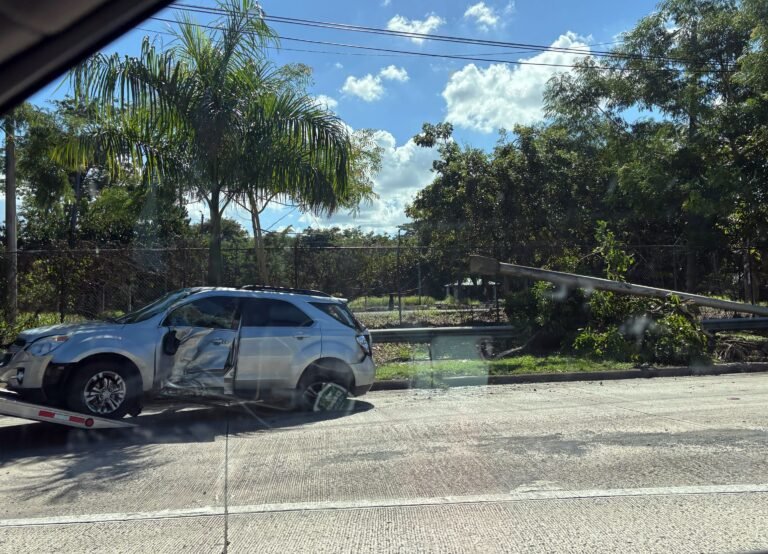 El caso fue atendido por la División de Patrulla de Carreteras de San Juan