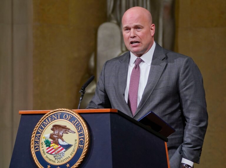 Matthew Whitaker aseguró, sin embargo, que este acuerdo no será “a cualquier precio” para ambas partes