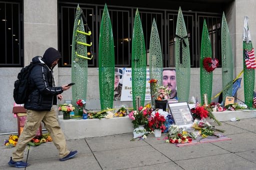 El sargento Andrew Wolfe, de 24 años, resultó herido en un ataque donde también murió la sargento Sarah Beckstrom