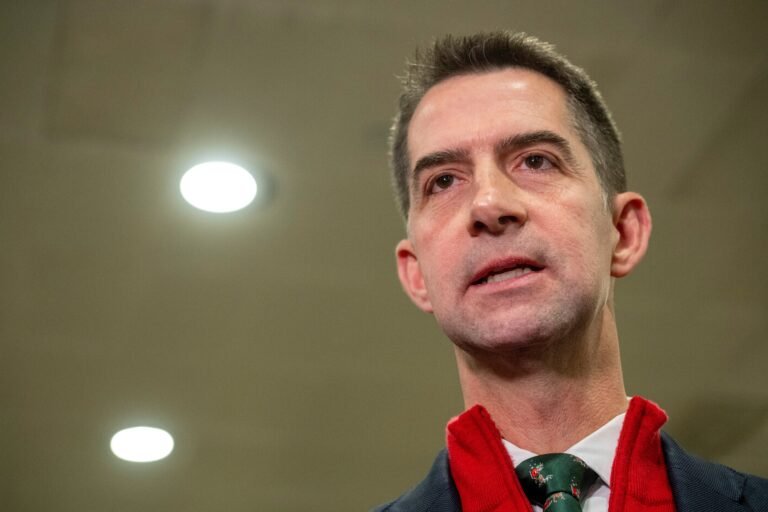 Tom Cotton está en desacuerdo con los demócratas sobre si el personal militar actuó legalmente