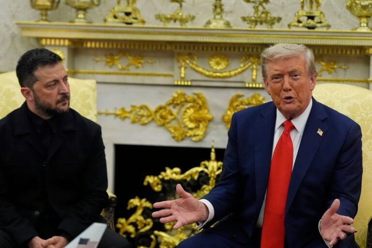 Trump criticó a Zelensky después de que negociadores de Estados Unidos y Ucrania completaron tres días de conversaciones el sábado