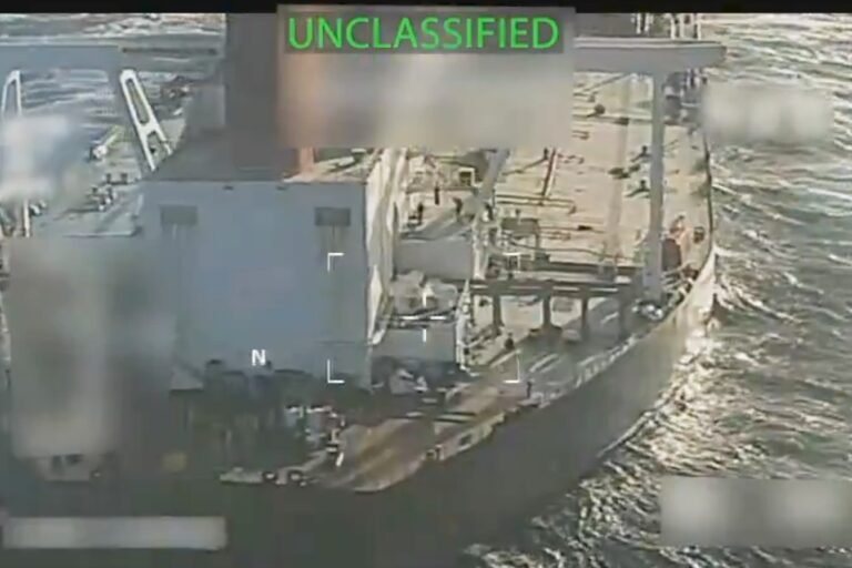 Estados Unidos interceptó la embarcación Skipper, que supuestamente navegaba con falsa bandera, frente a las costas de la nación sudamericana