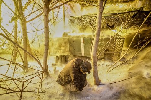 El presidente de Ucrania, Volodymyr Zelensky, informó de la presencia de más de 300 drones y misiles en el último asalto