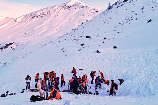 Cuatro esquiadores perecieron en el valle de Gastein, mientras que un quinto falleció en Bad Hofgastein