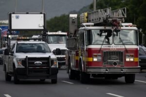 El fuego ya fue extinguido por los Bomberos que atendieron la escena