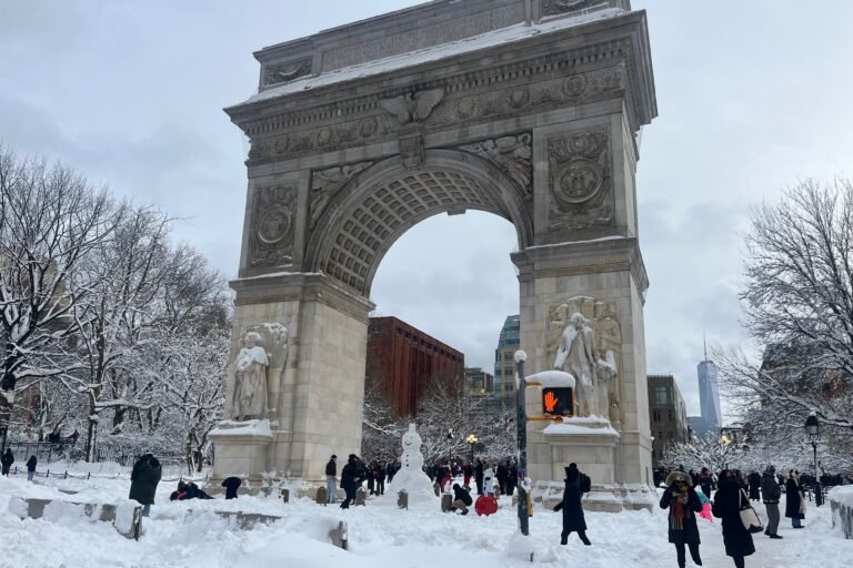 Dos uniformados fueron atacados por una muchedumbre en el icónico Washington Square Park
