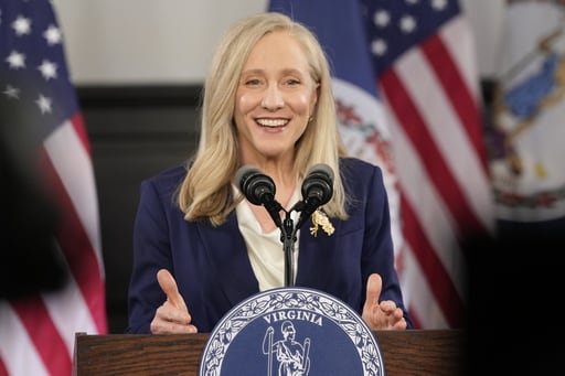 La gobernadora de Virginia, Abigail Spanberger, refutó la visión optimista del presidente, señalando que los altos costes persisten para las familias