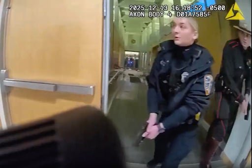 Las autoridades de Rhode Island publicaron vídeo y un audio del momento