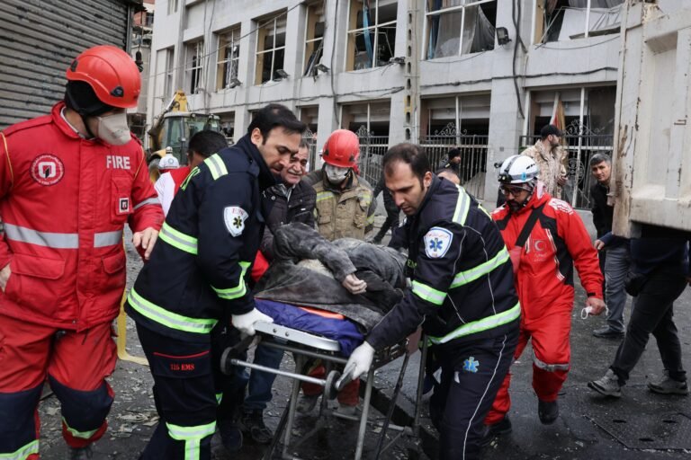 Los paramédicos del Magen David Adom dijeron que entre las víctimas hay una niña de cinco años