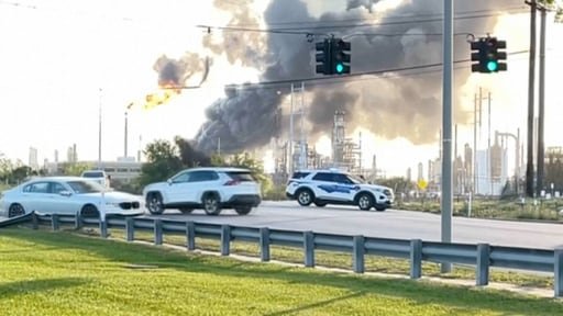 El incidente en la refinería de Valero en Port Arthur obligó a los residentes a refugiarse en el lugar, sin que se hayan registrado heridos