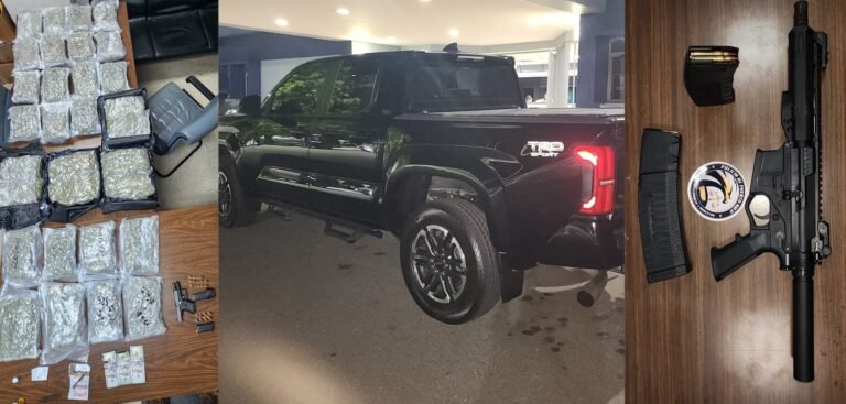 Durante la intervención, la Policía arrestó a tres personas y ocupó una pistola