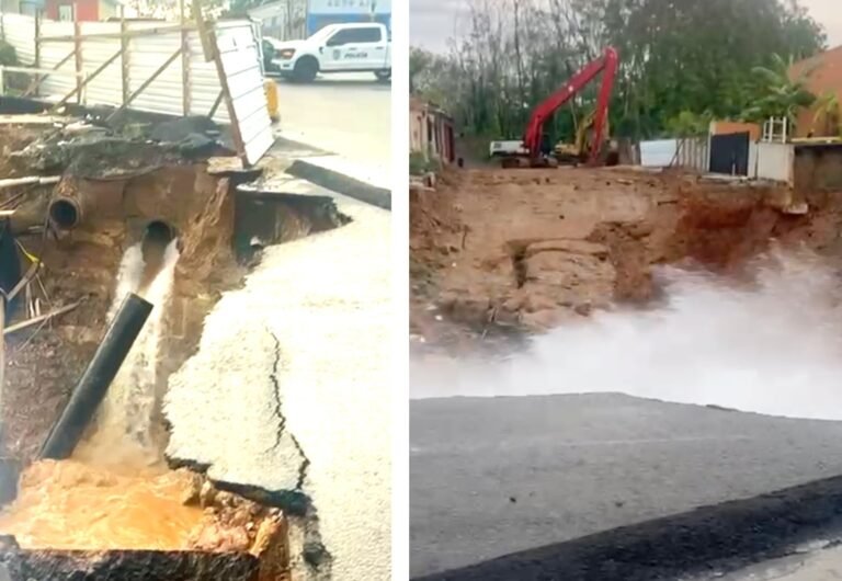 Se trata de residentes de unos ocho a 10 sectores del pueblo