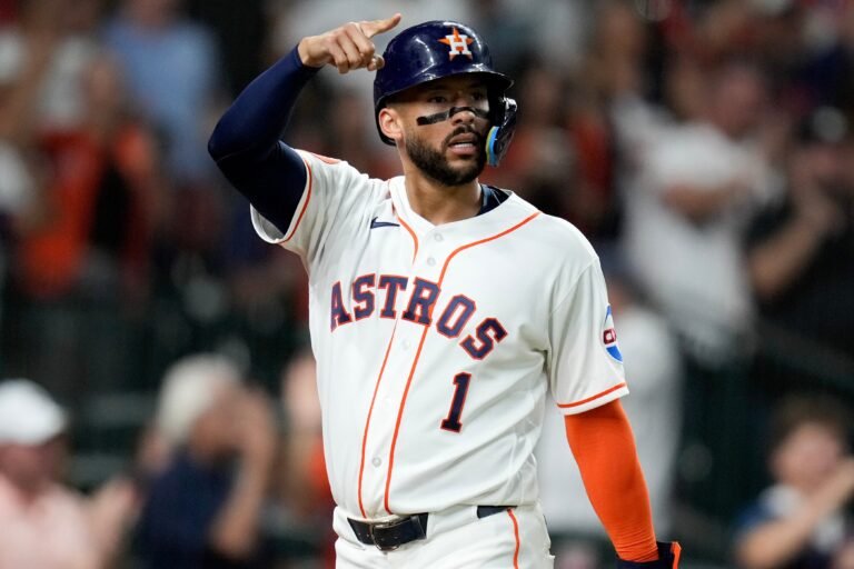 El boricua tuvo dos carreras remolcadas y Houston borró una desventaja de 6-0 frente a los Angels para su primer triunfo de la campaña