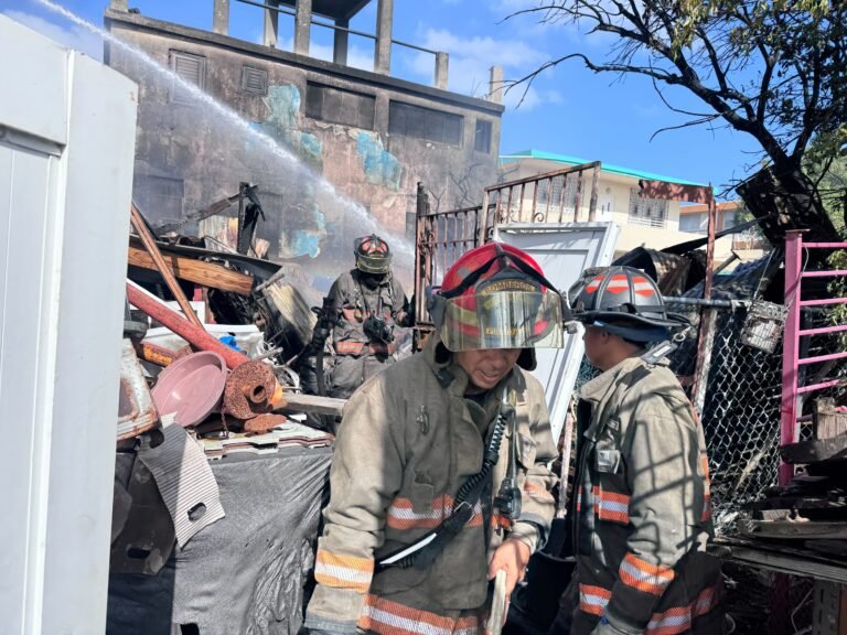 Se trataba de una estructura de madera y zinc