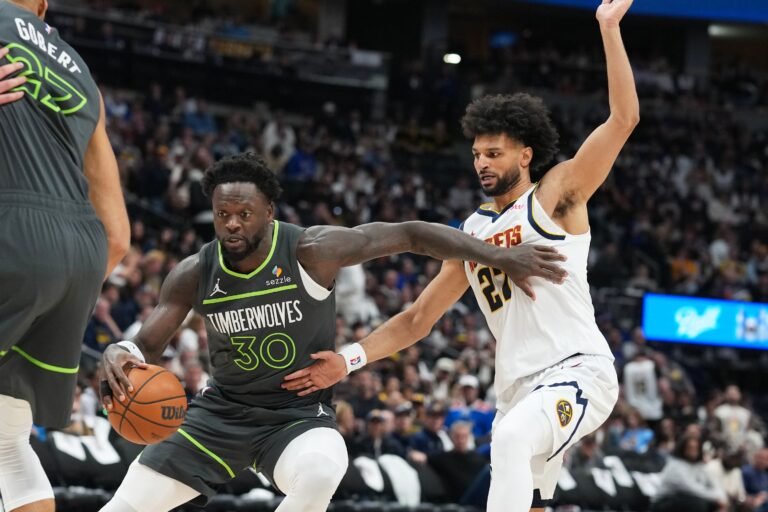 Denver dominó el segundo y el tercer cuarto, en los que sumaron 22 puntos más que Minnesota