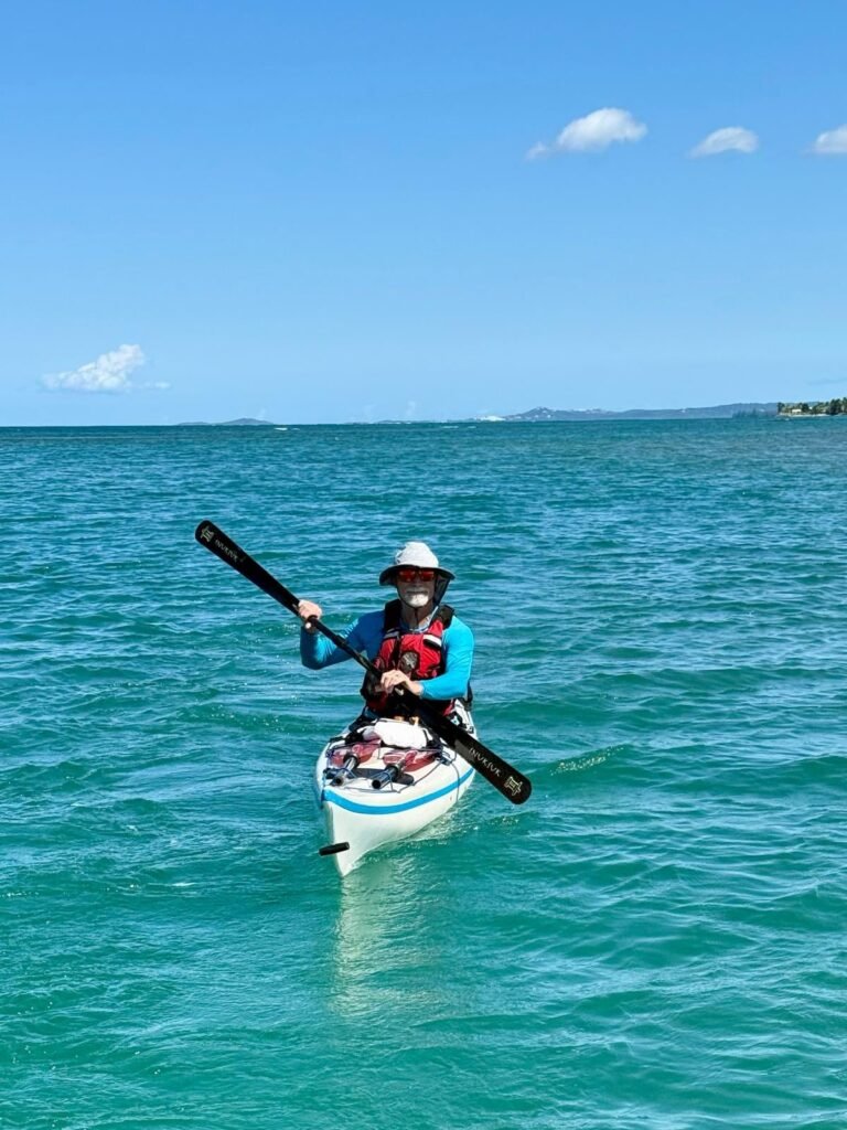 Chris Duval, experimentado “kayakero” y natural de Colorado, espera recaudar no menos de $10,000 para las organizaciones Sierra Club y Solar United Neighbors