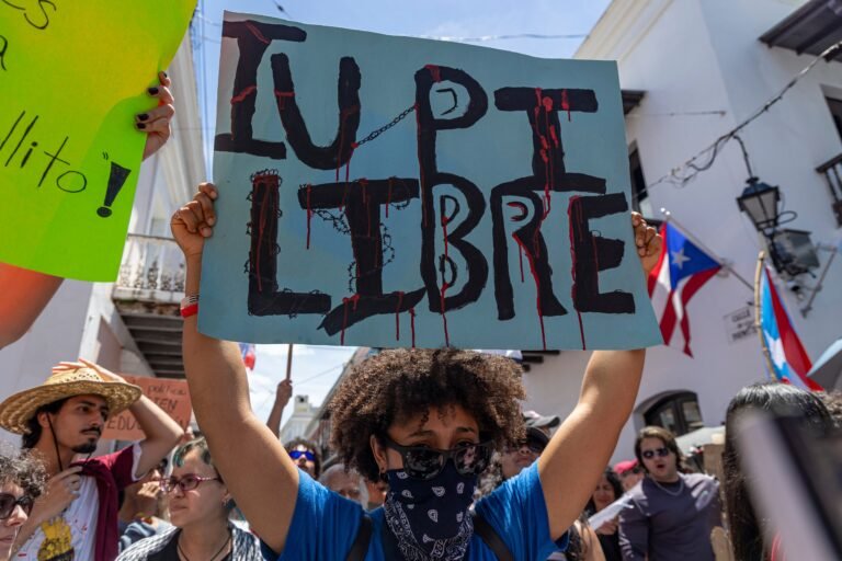 Este sábado, la gobernadora Jenniffer González ni su personal estuvo disponible para reunirse con el liderato multisectorial que marchó por el Viejo San Juan