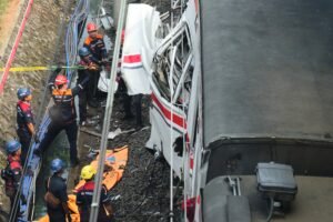 Unas 38 personas fueron trasladadas a hospitales para recibir tratamiento