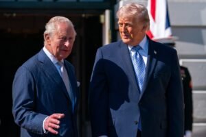 El presidente y el monarca presuntamente descienden del mismo noble escocés, por lo que serían primos decimoquintos