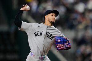 El prospecto boricua de la novena de Nueva York concedió cuatro hits y dos carreras en cuatro entradas