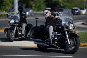 En la escena, se ocuparon casquillos de bala de diferentes calibres