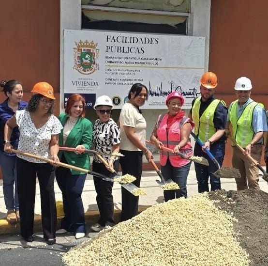 Los trabajos son parte de un plan de reconstrucción y desarrollo del centro urbano de ese municipio