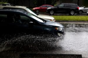 Algunos sectores recibieron el jueves hasta ocho pulgadas de precipitación, según datos preliminares