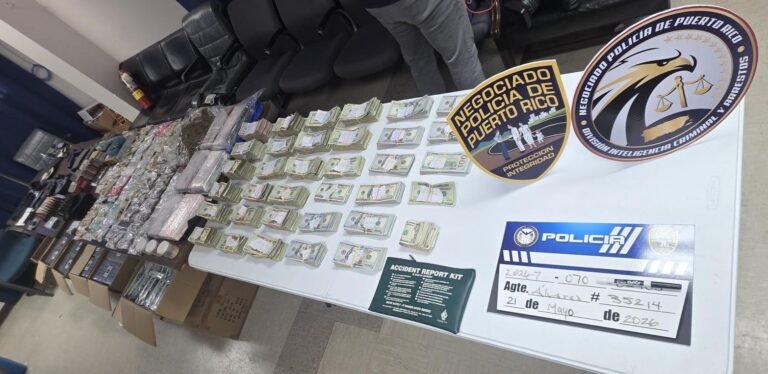 La intervención policiaca en una residencia de Ciudad Jardín III dejó al descubierto cocaína, crack, armas largas y dinero