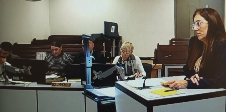 Paola Sofía Carpena Soliván, de 21 años, narró ante el jurado los momentos previos al crimen ocurrido en el desvío de Aibonito