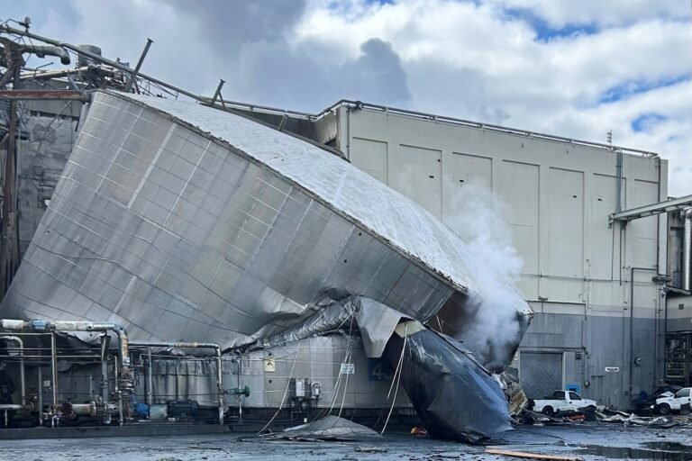 El incidente ocurrió en la compañía Nippon Dynawave Packaging ubicada en Longview, al suroeste del estado