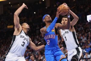 El Thunder y los Spurs chocarán este sábado en el último desafío de la serie final de la Conferencia Oeste