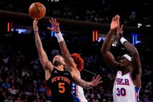Los 76ers regresan a casa abajo 0-2 en la serie y preocupados por una nueva invasión de seguidores neoyorquinos para el tercer partido