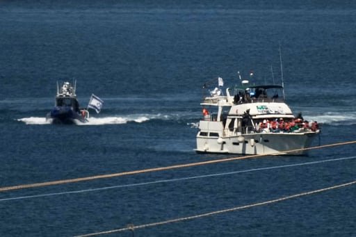 Más de 50 embarcaciones partieron del puerto de Marmaris en el tramo final de su viaje hacia la región