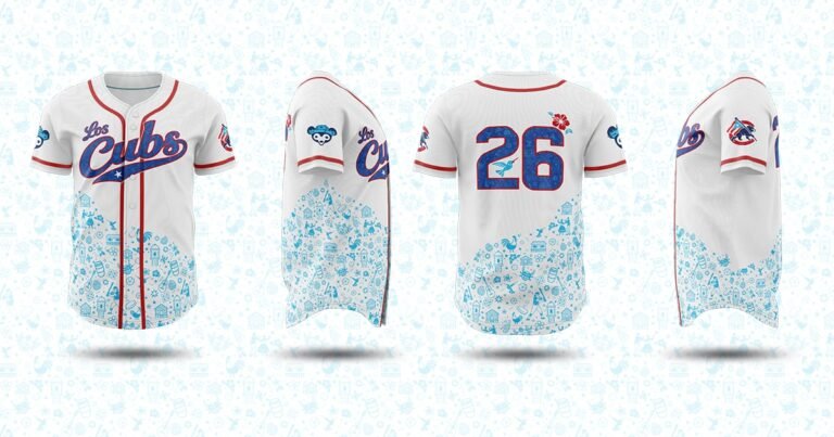 Jonathan Ortiz Román diseña camiseta para los Cubs en evento que honra raíces puertorriqueñas.