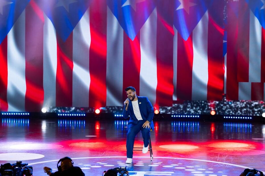 Marlon Fernández, uno de los ganadores de “Objetivo Fama” interpretó con emoción el tema “Preciosa”.