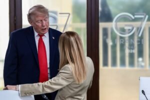 Giorgia Meloni Donald Trump