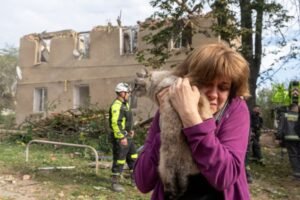ataque con drones en Ucrania