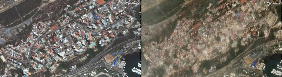 El número de muertos por los dos poderosos terremotos que devastaron Venezuela a principios de esta semana ascendió a 920 el 26 de junio, dijo el presidente de la Asamblea Nacional, Jorge Rodríguez. (Fotografía de Handout / Imagen satelital ©2026 Vantor /AFP)