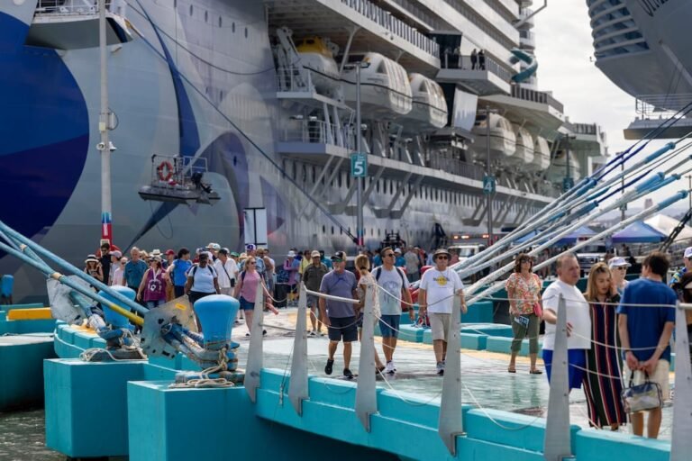 pasajeros de cruceros