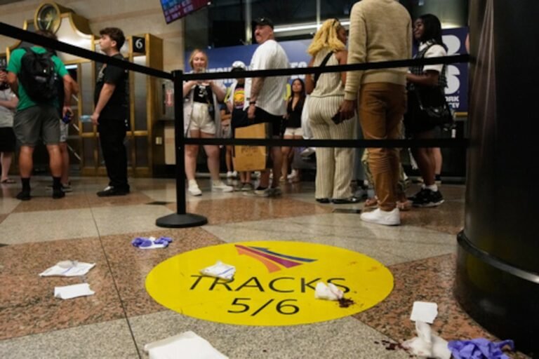 apuñalamiento en Penn Station