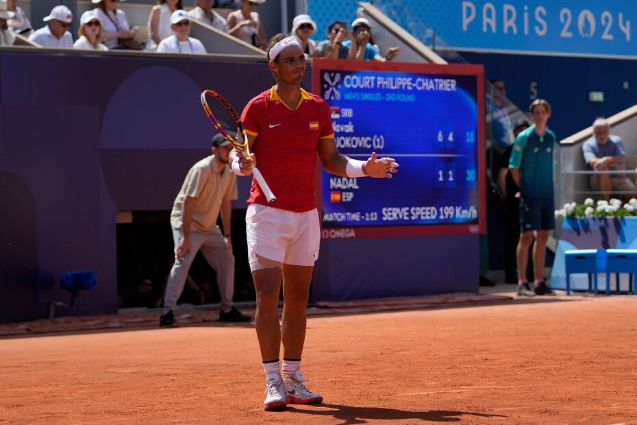 Rafa Nadal se despide con dos oros olímpicos.