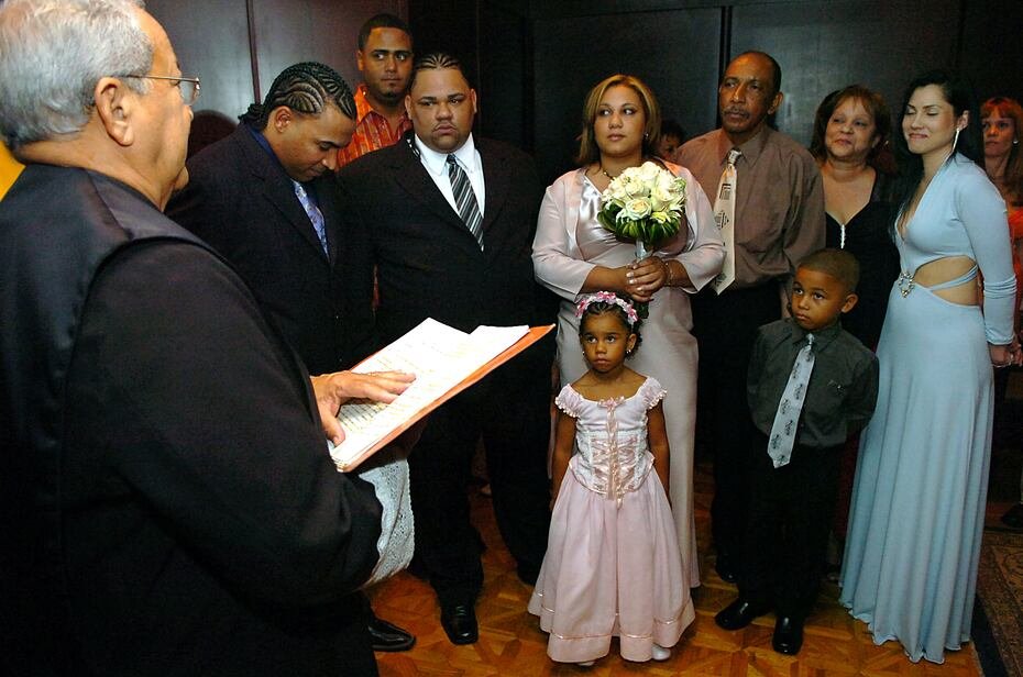 LA BODA DEL HERMANO DE DON OMAR, RAFAEL MORILLO, LLEVADA A CABO EN EL RESTAURANTE MORTON'S EN EL HOTEL CARIBE HILTON EN SAN JUAN EL VIERNES 7 DE JULIO DE 2006.