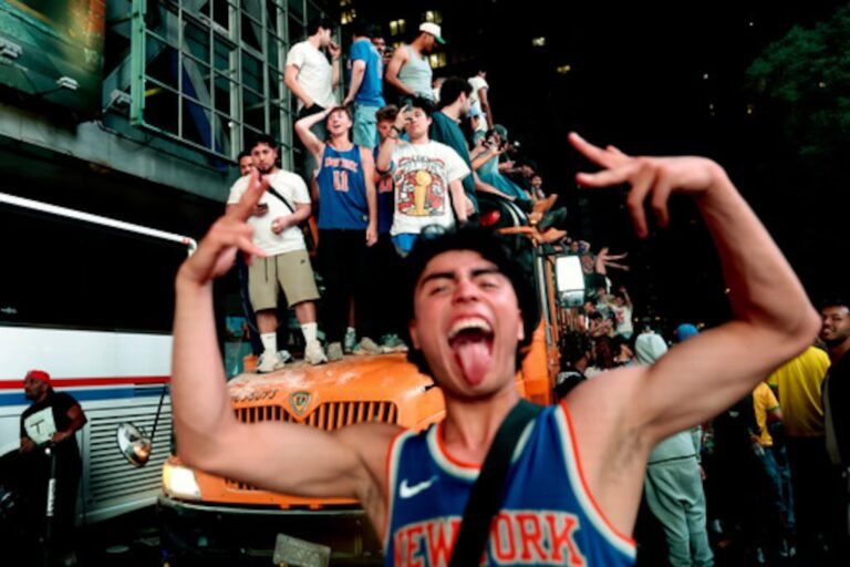 celebración Knicks Nueva York