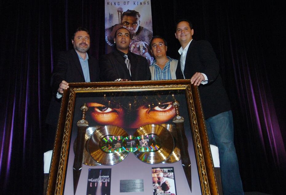 Conferencia de prensa de Don Omar en 2006 para presentar el álbum "King of Kings".