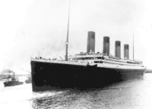venta de objetos del Titanic