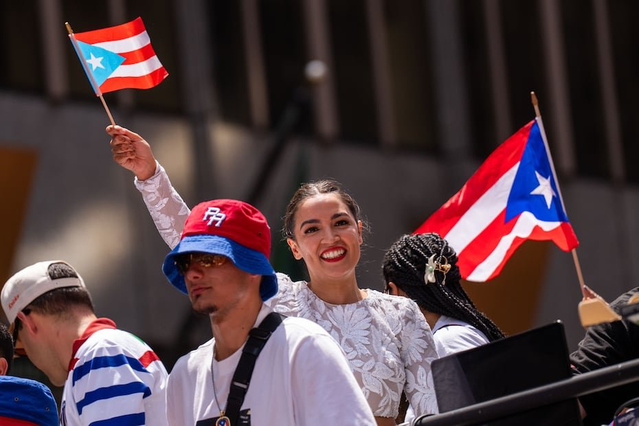 La congresista Alexandria Ocasio-Cortez.