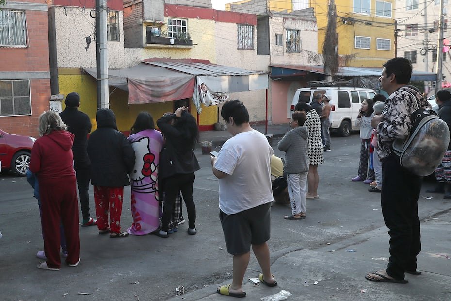 En otros, en lugar de movimientos, se escuchó ruido en las paredes.